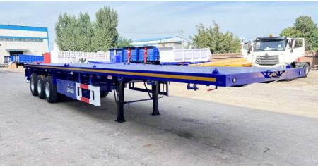 3 Axle 40 Foot Flatbed Trailer for Sale in Burundi