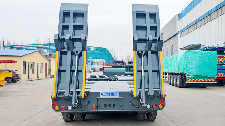 Hydraulic Low Low Bed Trailer Price in Burundi Bujumbura
