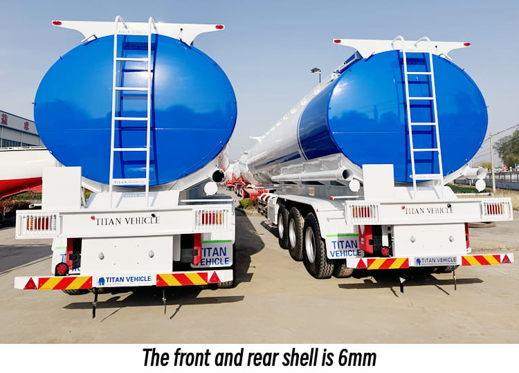 45000 Liters Fuel Tanker Trailer for Sale in Burundi Bujumbura 