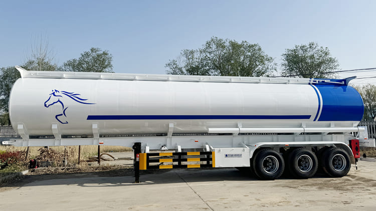 45000 Liters Fuel Tanker Trailer for Sale in Burundi Bujumbura 