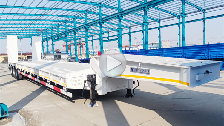 80 Tons Low Loader Trailer for Sale in Burundi