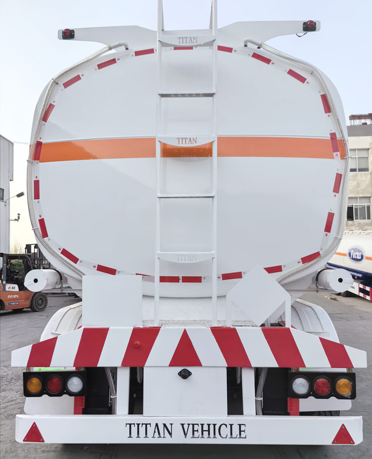 Tri Axle Petrol Semi Tanker Trailer Price in Burundi 