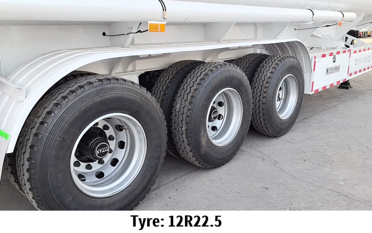 Tri Axle Petrol Tanker Trailer Price in Burundi 