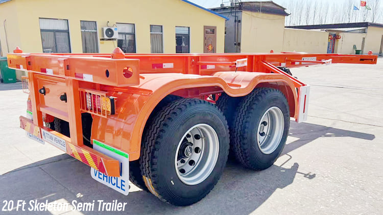20 Ft Skeleton Trailer for Sale in Burundi 