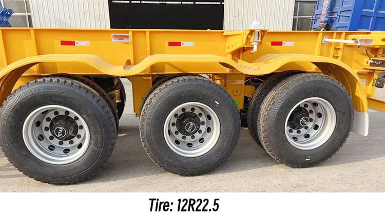 3 Axle 40 Ft Container Trailer for Sale in Burundi Bujumbura