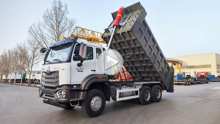 Sinotruk Howo 6x4 Dump Truck Price in Burundi 